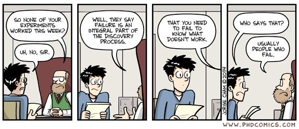 "Piled Higher and Deeper" by Jorge Cham www.phdcomics.com 